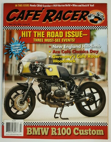 Cafe racer hit the road - road, issue