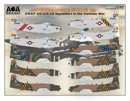 Aoa decals vietnamese - aoa, 1/72