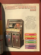 Juke box Depliant/Flyer/Pamphlet  illustr. Fabbri Edit. SEEBURG 220
