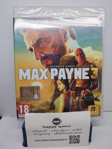 Max payne ps3 sigillato - payne,