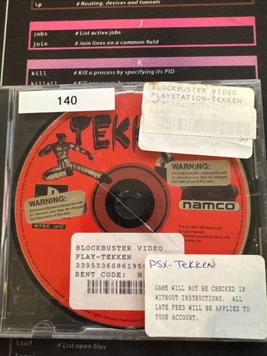 Tekken sony playstation 1 - tekken,