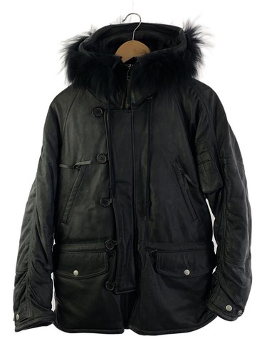 Kadoya giacca pelle nero - kadoya,