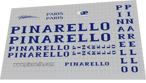 Set decalcomania telaio