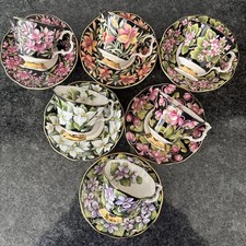 Set 6 tazze e piattini Royal