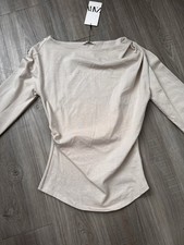 Top zara cotone - top, manica