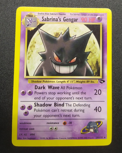 Sabrina gengar 132 - sabrina's, gym