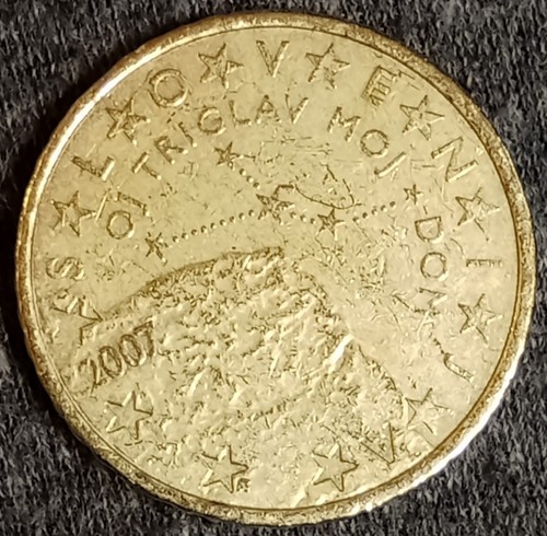Moneta 50 - 🇸🇮🇪🇺,