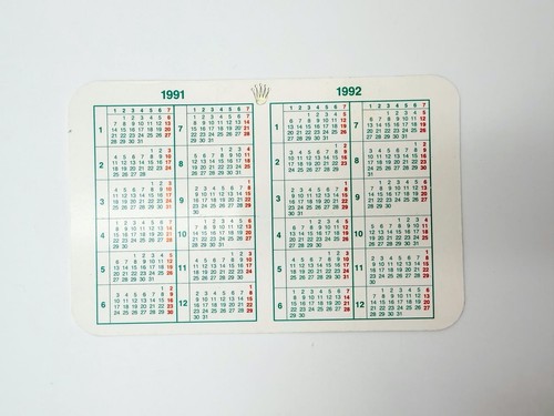 Rolex calendar calendario - calendar,