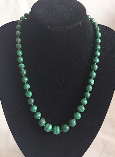Collana malachite verde - collana,