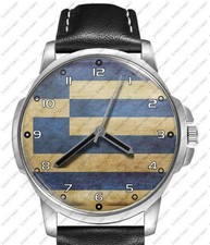 Grecia Bandiera Unico Stile Orologio da Polso