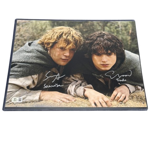 Foto firmata elijah - wood, &