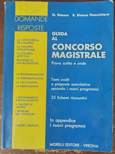 Guida concorso magistrale - concorso,
