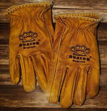 Guanti biker vera pelle - biker,
