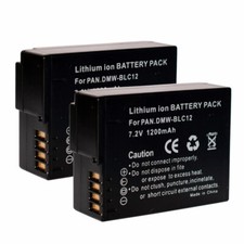 2x Batteria DMW-BLC12 per