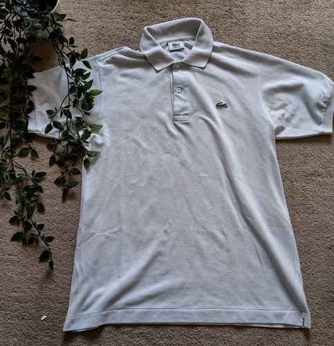 Polo lacoste vintage grigio - polo,