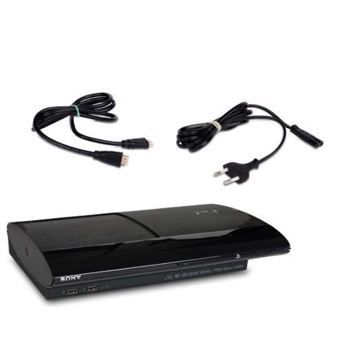 Console ps3 super slim - console,
