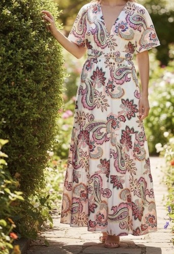 Abito midi zara stampato - midi,
