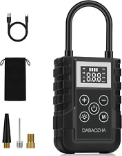 Mini Compressore Aria Portatile150PSI 4 Modalità+LED per Auto/Bici/Moto/Pallone