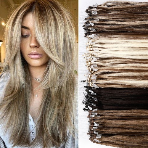 Extension capelli biondo micro - capelli,