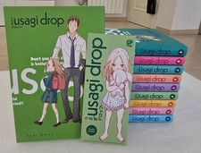 Usagi Drop 1-10 serie completa + segnalibro Yumi Unita GP Manga