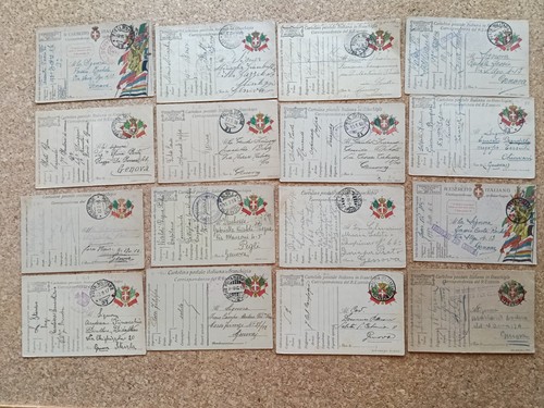 Ww1 lotto cartoline - ww1, 16