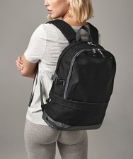 Zaino nero BagBase Athleisure