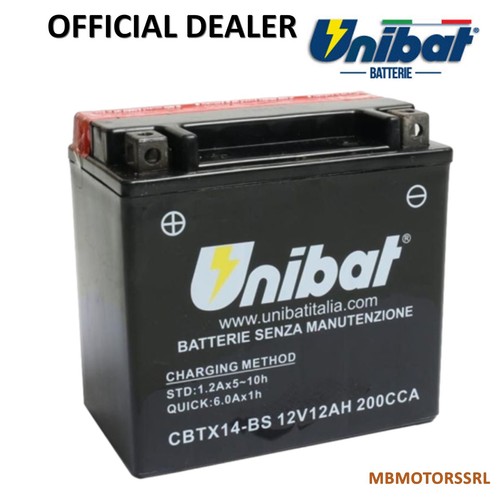 Batteria unibat btx14bs - batteria,