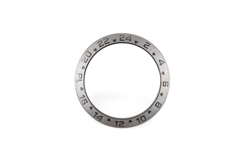 Rolex lunetta lunetta argento