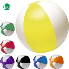PALLA GRANDE da SPIAGGIA Pallone GONFIABILE in PVC Mare PISCINA per BIMBI