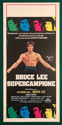 Locandina cinema film bruce - locandina,