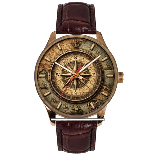 Orologio navigazione bussola - orologio,
