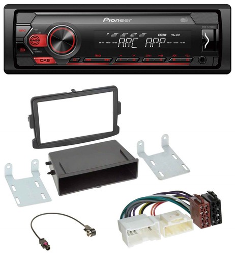 Pioneer dab 1din - pioneer, mp3