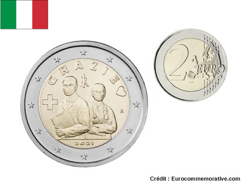 Euros commémorative - 2€,