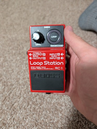 Boss loop station pedale - station,