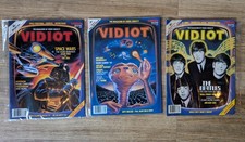 VIDIOT Magazine - 3 Issue lot