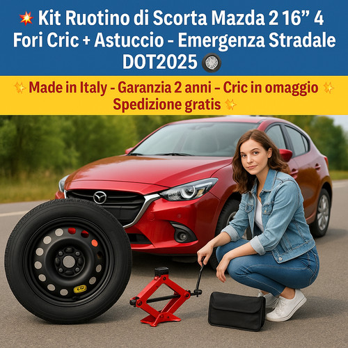 Kit ruotino di scorta - kit,