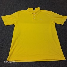 Polo Nike Gold Dri-Fit gialla