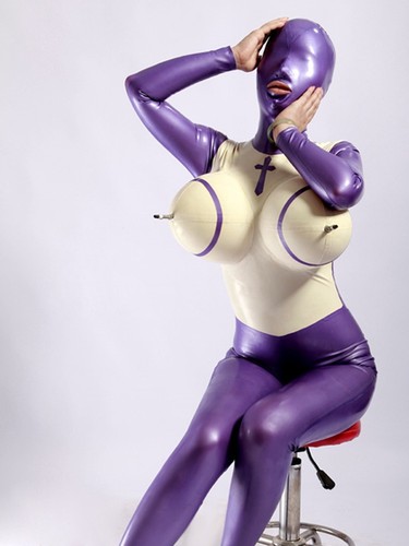 Maschera body gatto - , petto