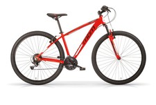 BICI 29 DART MTB FORCELLA AMMORTIZZATA 18 VELOCITA' TAGLIA M 43 FRONT ROSSO MBM