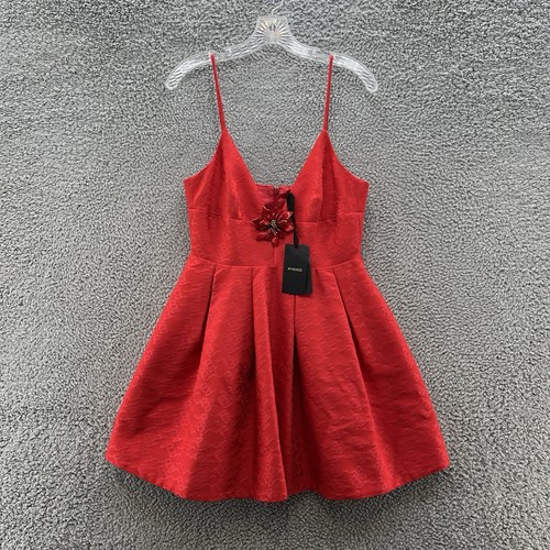 Abito pinko rosso - pinko, jacquard