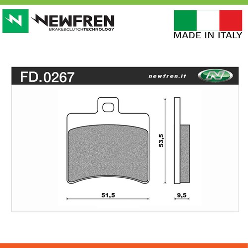 New newfren rear - brake,
