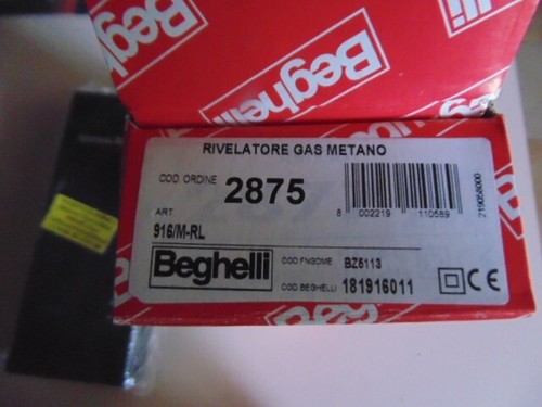 Beghelli rivelatore gas metano - beghelli,