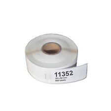 confezione 400 ETICHETTE COMPATIBILI NO ORIGINALE DYMO 11352 S0722520 54mmX25mm