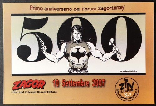 Zagor cartolina primo - zagor,