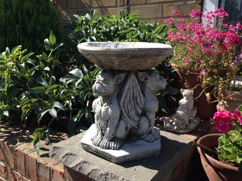 Gargoyle cani con ali bagno - cani,