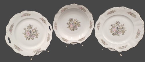 Lot plats ronds en - de,