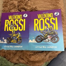 PRL) VALENTINO ROSSI VALE 46 SEMI DI CAMPIONE COMICS MOTO GP MUGELLO BIKER IMOLA