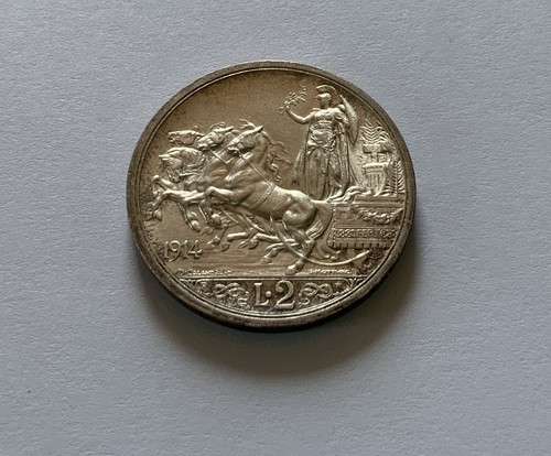 Italia regno lire - 2, 1914