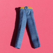 Pantalon bleu rayé - rayé, pour