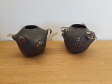 Murano, coppia di vasi a